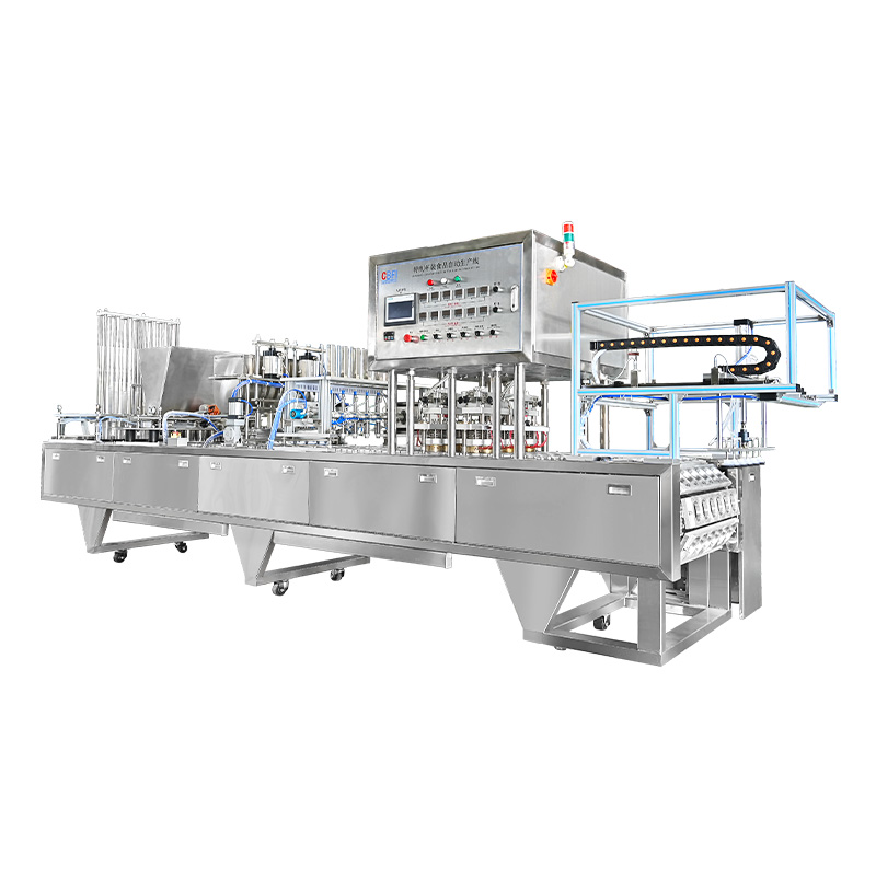 食用冰杯生產(chǎn)線實現(xiàn)自動化生產(chǎn)